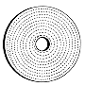 Hard cotton buffing wheels
