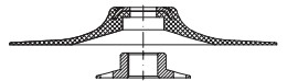 backing pads clamping nuts