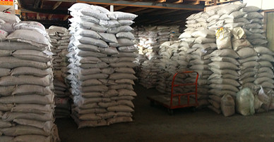 raw abrasives grain
